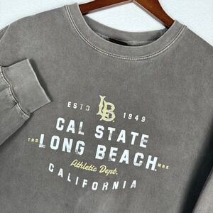 Cal State Long Beach Ouray Sweatshirt Mens XL Brown Athletic Dept Collegiate